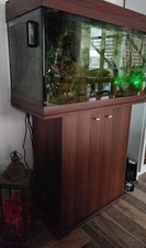 ACQUARIO DUBAI 80 Marrone - 81 X 36 X H 51 CM, 125 L completo Con Led E CO2.