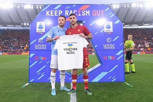 Maglia roma lazio pre match - roma,