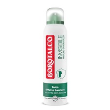 Borotalco Deodorante Spray Invisibile Verde Formula Senza Alcool con Talco