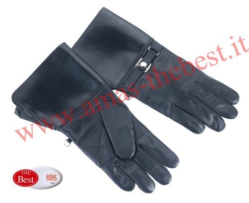 Guanti vintage vera pelle - in,