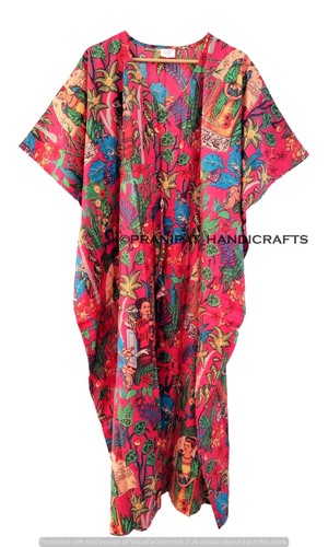 Vestito donna caftano maxi