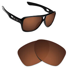 Lenti di ricambio in policarbonato Hawkry per-Oakley Dispatch 2-Bronzo Marrone