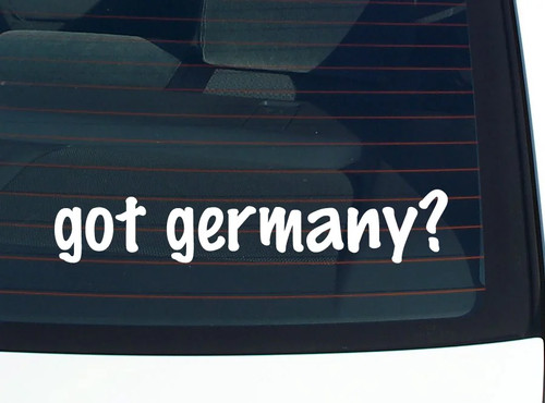 Got germany decalcomania auto - got,