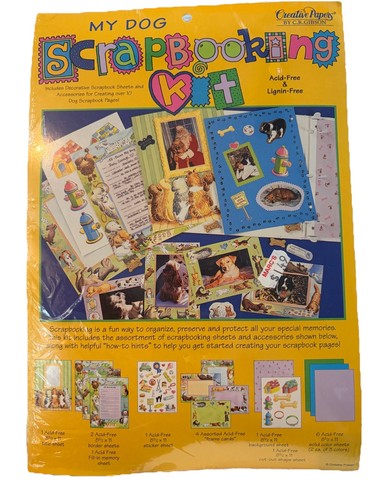 Dog scrapbooking kit di - scrapbooking,