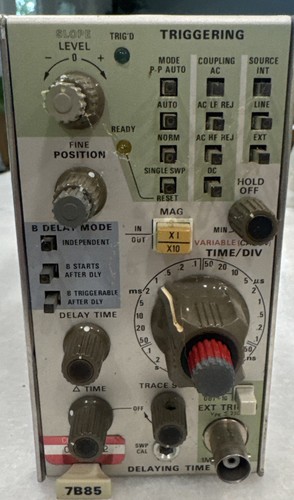 Tektronix 7b85 base temporale - 7b85,