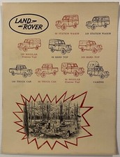 Brochure vendita Land Rover 88