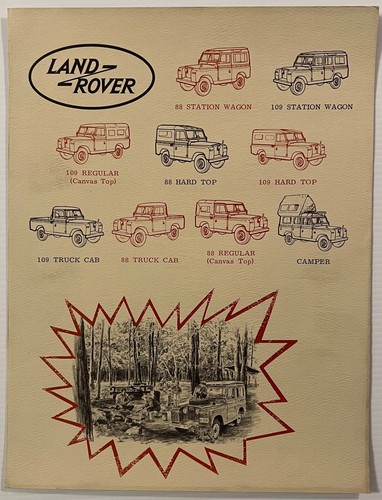 Brochure vendita land rover - brochure, 88