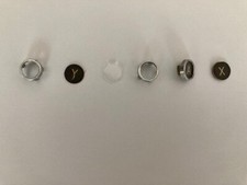 Macchina da scrivere Olivetti M40, tasti, vetrini, corone, cartine