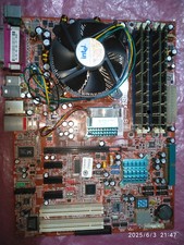 Scheda Madre ABIT AG8 LGA 775 PENTIUm 4 630 3,056 GHz 3GB RAM DDR 400