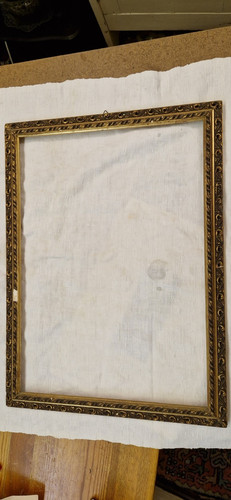 Antica cornice dorata lavorata - antica,