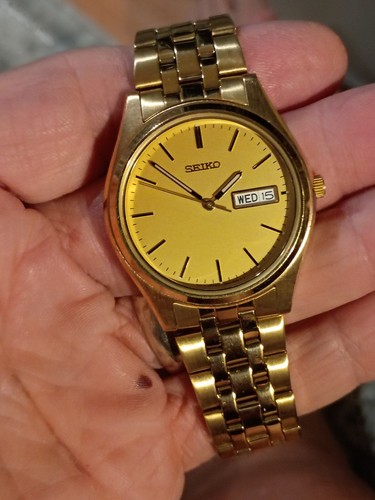 Seiko 7n43 919m all gold - 7n43-919m,