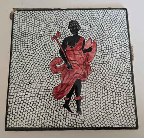 Piastrella ceramica vintage - , f