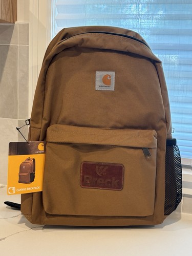 Zaino carhartt tela marrone - zaino,