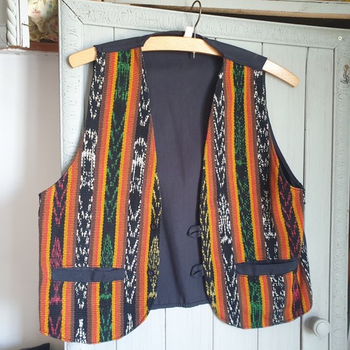 Gilet stile vintage hippie