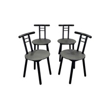 Set 4 sedie Postmodern Memphis