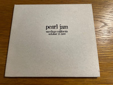 Pearl Jam Live San Diego 2000 CD