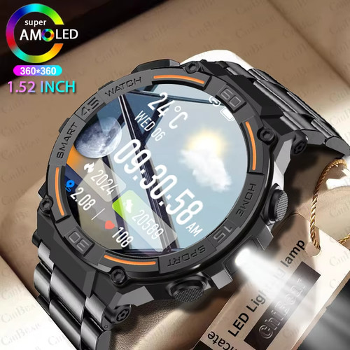 Smartwatch military men con - hd,