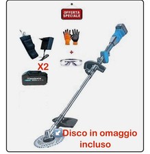MAKOTA Decespugliatore tosaerba tagliaerba Incluso disco testina 2 batteria 68v