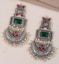 Orecchini pesanti ossidati