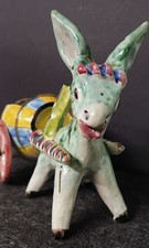 Grande asinello in ceramica vietrese - Firma ICAV, Statua vietri, anni '70