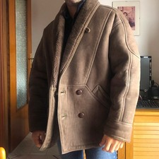 Giubbotto vera pelle di montone Uomo Taglia L - Vintage anni 80 - COME NUOVO