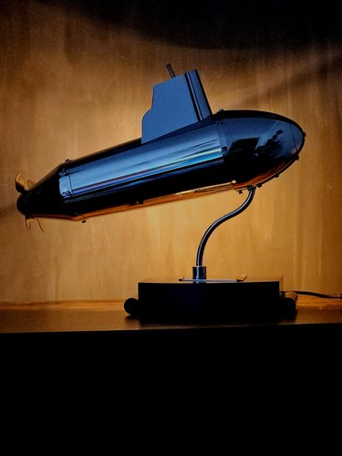 Lampada sottomarino art deco - lampada,
