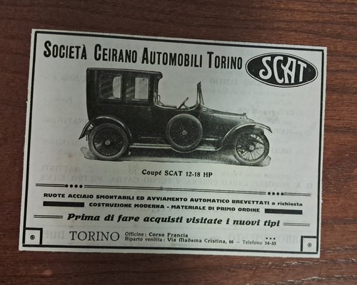 Pubblicità epoca coupe - pubblicità, coupe'