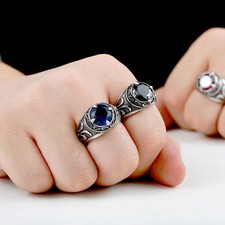 Anello uomo acciaio inox - anello,