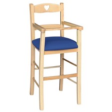 Seggiolone legno color