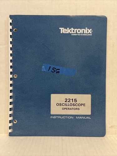Tektronix 2215 manuale - tektronix,
