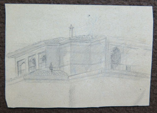 Disegno antico architettonico - disegno,