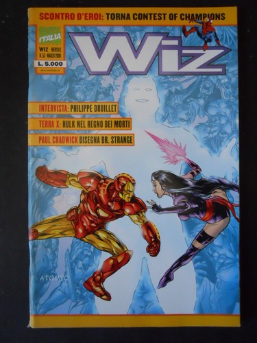 Wiz 2000 rivista degli eroi - wiz,