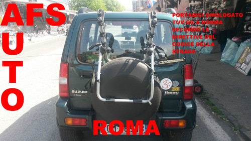 Portabici posteriore bici - posteriore,