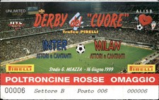 Biglietto stadio derby del - derby,