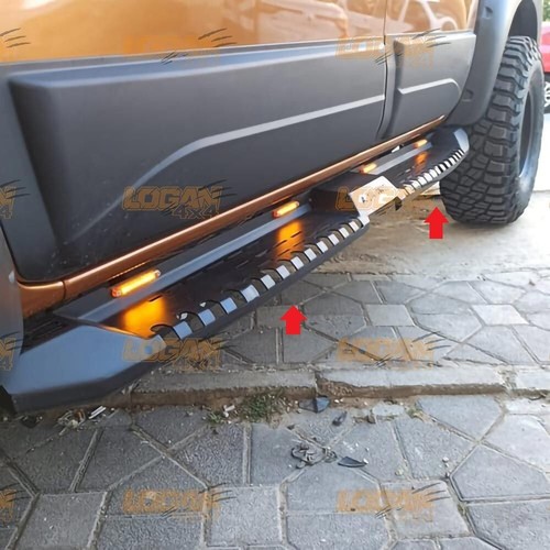 Pedane laterali led per - pedane, nissan