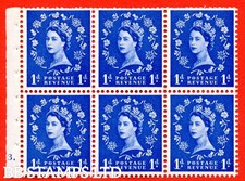 SG. 541. SB26. Ultramarine 1d. Un cilindro come nuovo montato finemente " punto F3 " bo B57304