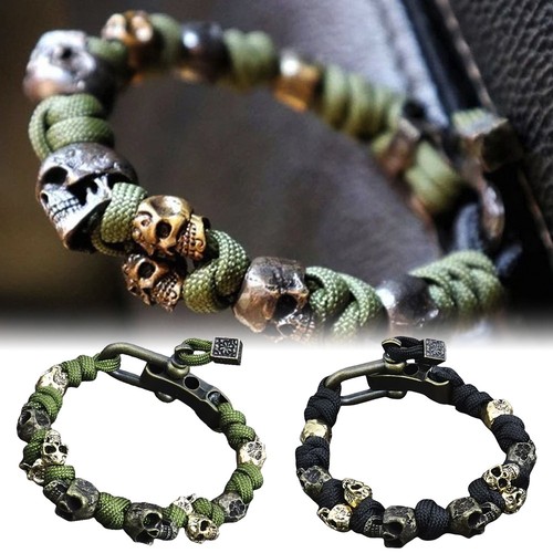 Bracciale retrò teschio fatto