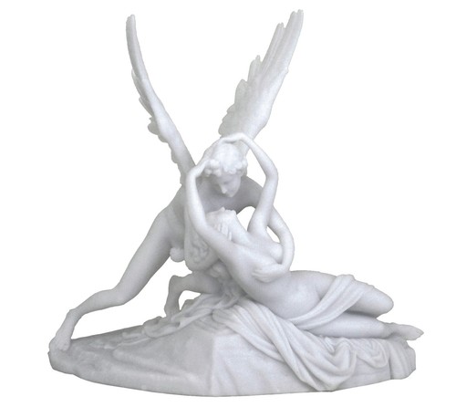 Statua amore psiche di - amore, e