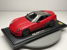 BBR 1/18 Ferrari 599 GTO Matt Rosso Corsa 322 (MR AUTOART PREMIUM DELUXE CALSITO