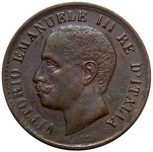 Italie centesimo 1908 - italie, 1