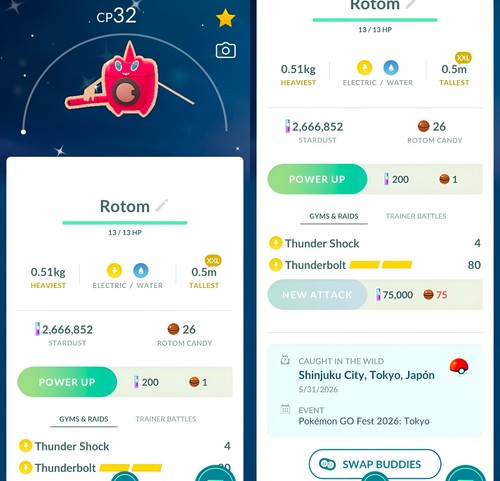 Shiny rotom wash - rotom, 1