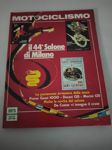 Rivista motociclismo novembre - rivista,
