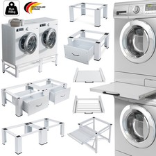 Base per lavatrice asciugatrice sottopiano piedistallo cassetto ripiani estraibili DE