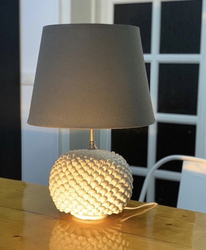 Lampada pigna ceramica - pigna, di