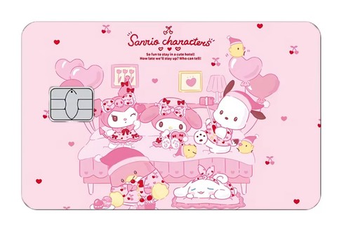 Sanrio carta credito - sanrio,