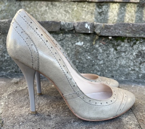 Décolleté donna grigio - décolleté, beige