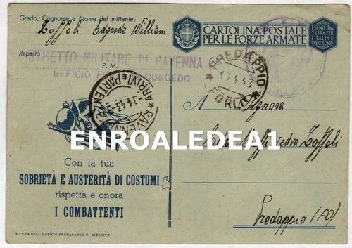 Cartolina franchigia sobrieta - franchigia, sobrieta'