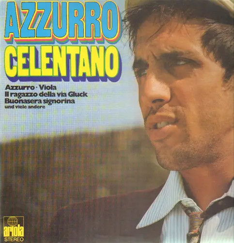Adriano celentano azzurro - adriano,