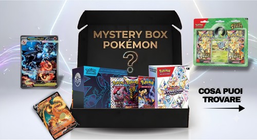 Pokémon mystery box ita - box,