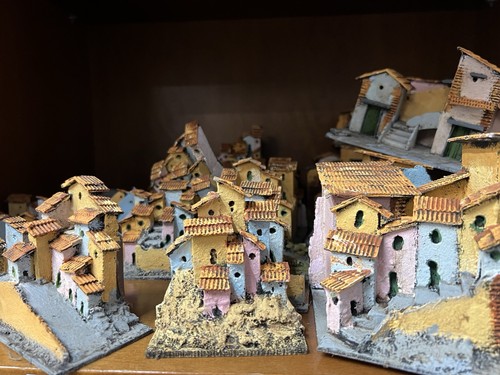 Casa case per presepe - casa,